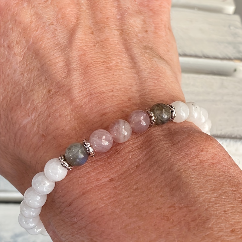 1 buah/batu bulan, Labradorite - Coordinates Bracelet ulasan dan harga