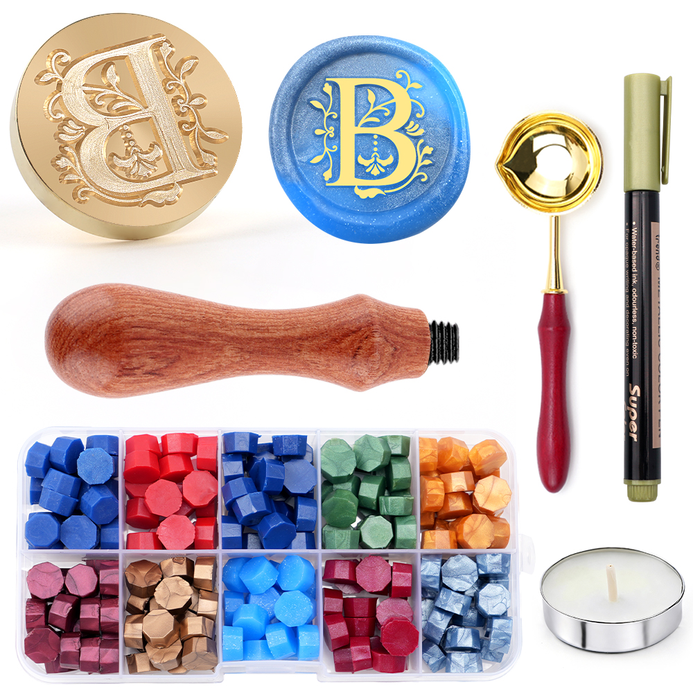 Perlengkapan Stempel Lilin Hur - Wax Seal Letter Kit ulasan dan harga