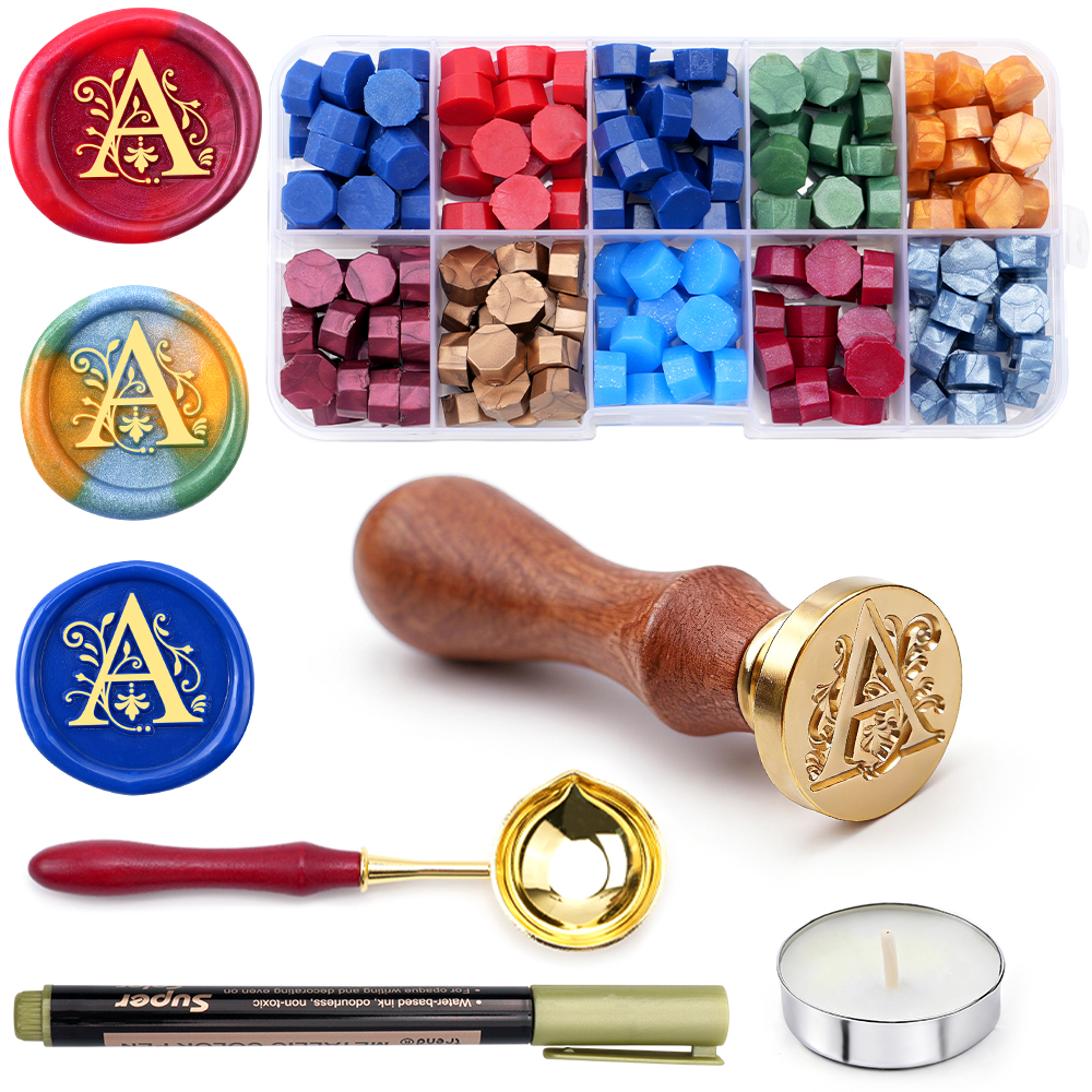 Perlengkapan Stempel Lilin Hur - Wax Seal Letter Kit ulasan dan harga
