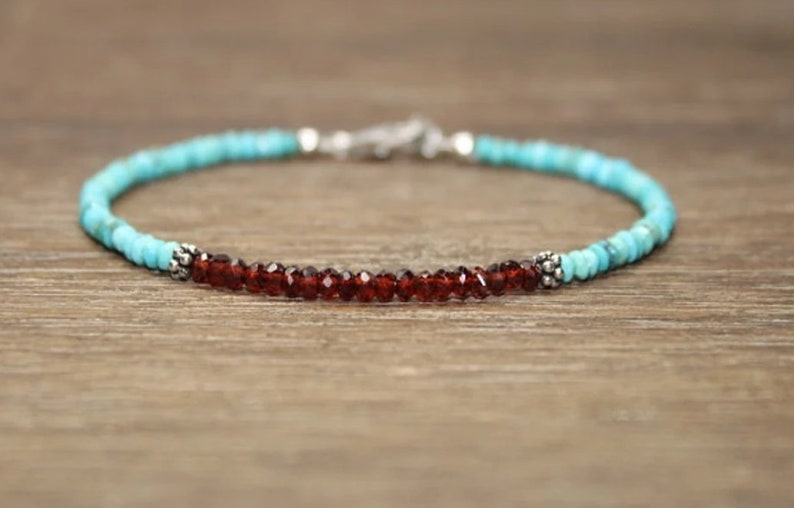 Garnet & Gelang Pirus Putri Ti - Coordinates Bracelet ulasan dan harga