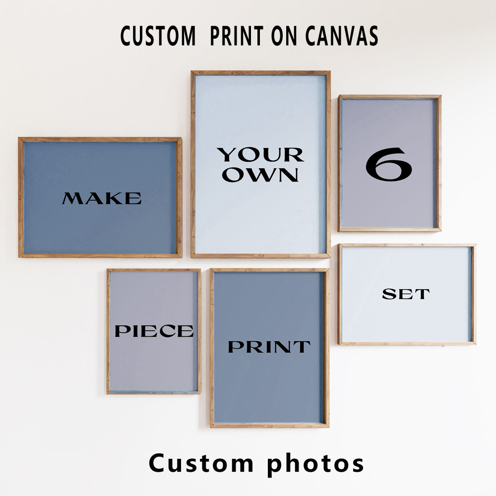 6pcs/set Cetakan Kanvas Kustom - Pet Portrait Custom ulasan dan harga