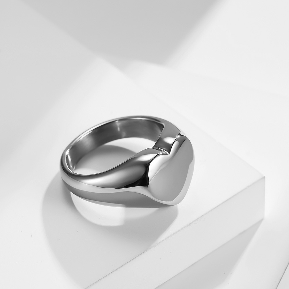 Cincin Stempel Wanita Kustom C - Initial Ring Custom ulasan dan harga