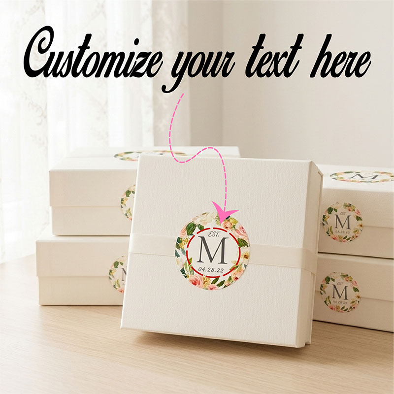 Stiker Kustom Label Karangan B - Personalized Name Box ulasan dan harga
